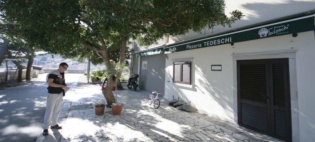 Apartments Tedeschi Korčula Exterior foto